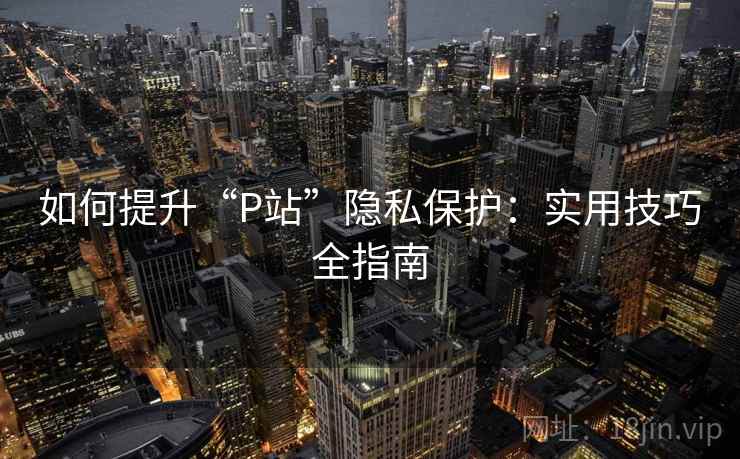 如何提升“P站”隐私保护:实用技巧全指南 如何提升“P站”隐私保护:实用技巧全指南