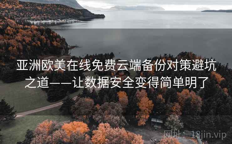 亚洲欧美在线免费云端备份对策避坑之道——让数据安全变得简单明了